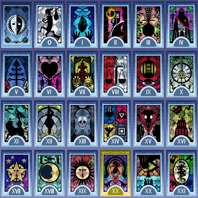 Pixel P3 Tarot Renders