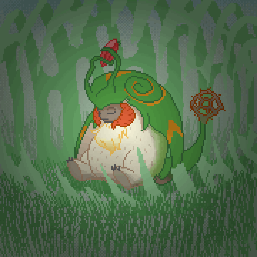Mag Mell Carbuncle from Final Fantasy Crystal Chronicles