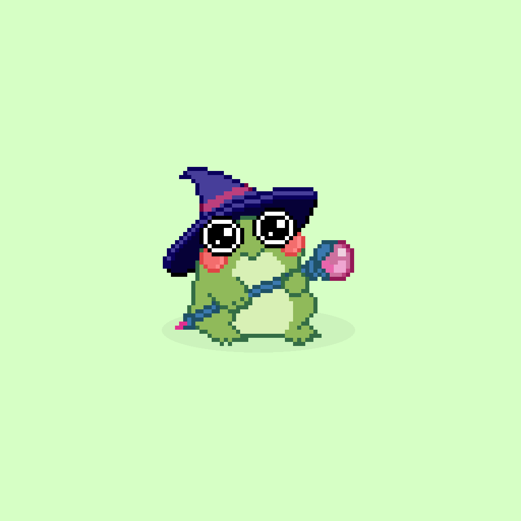 lil wizard boop (animated pixel version of Celtis OC)